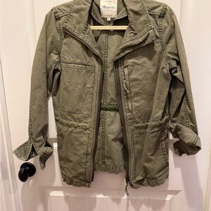 Madewell Olive Green Utility Jacket